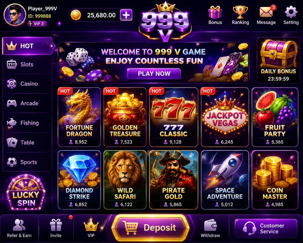 999 v game