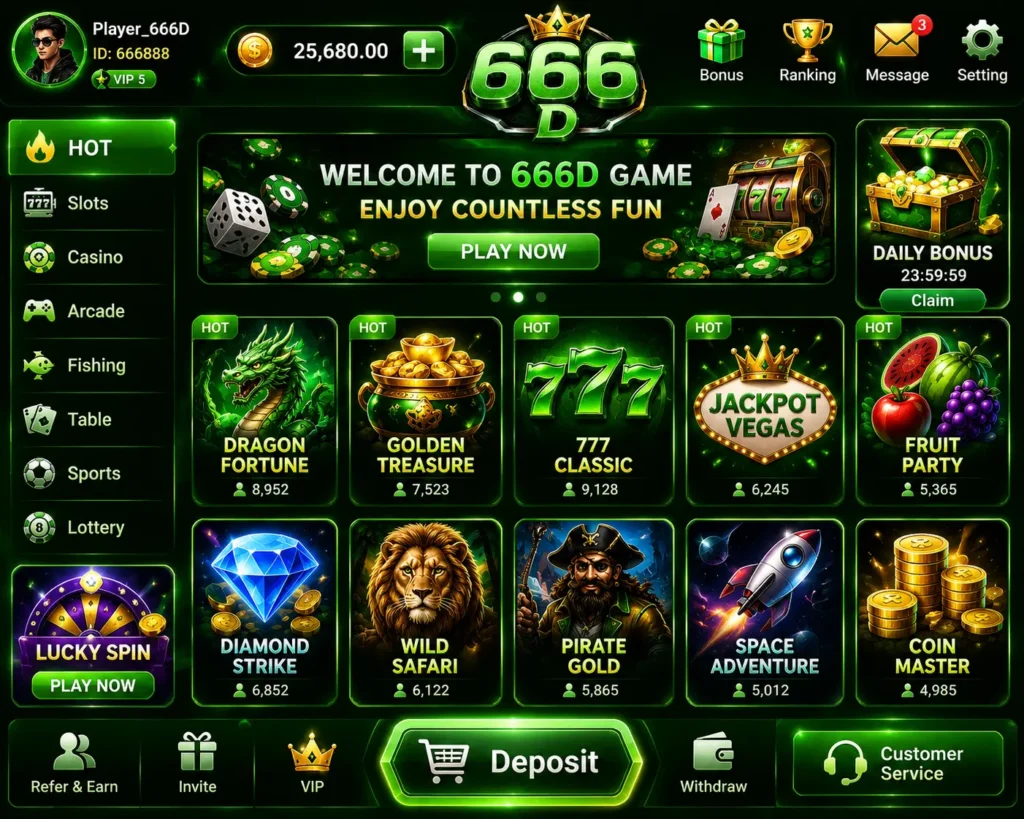 666D game